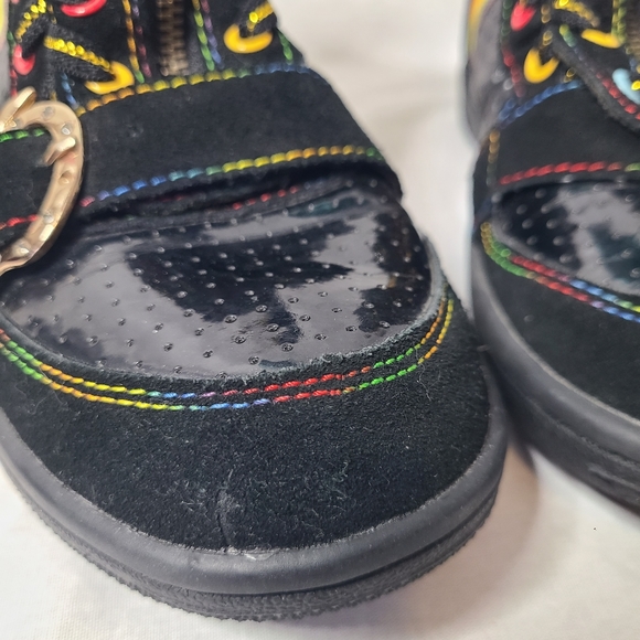 Apple Bottoms high top sneakers-Y2K- Womens size 8- Rare - Picture 10 of 10